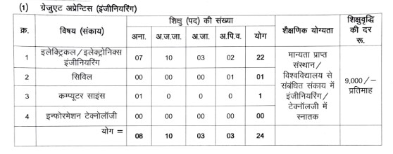 CG Bijli Vibhag vacancy 2024